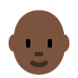 🧑🏿‍🦲